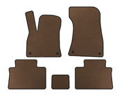 Audi e-Tron 2018-2022 EVA Floor Mats (Sportback, Brown) photo 1