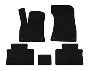 Audi e-Tron 2018-2022 Textile Floor Mats Classic (Sportback, Black) photo 1