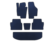 Seat Alhambra 2010- EVA Floor Mats (3 Rows, Blue) photo 1