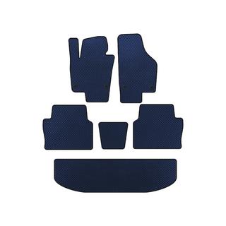 EVA Floor Mats (3 Rows, Blue)