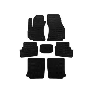 EVA Floor Mats (3 Rows, 2003-2005, 7-Seater, Black) Opel Zafira A 1998-2005