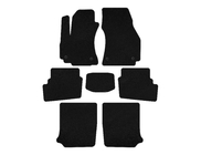 Opel Zafira A 1998-2005 Textile Floor Mats Classic (3 Rows, 2003-2005, 7-Seater, Black) photo 1
