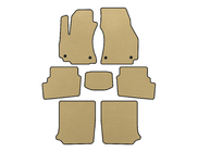 Opel Zafira A 1998-2005 EVA Floor Mats (3 Rows, 2003-2005, 7-Seater, Beige) photo 1