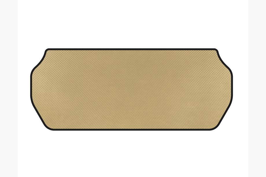 Opel Zafira A 1998-2005 EVA Trunk Mat (up to 3rd row, 2003-2005, 7-seater, Beige) Photo 1