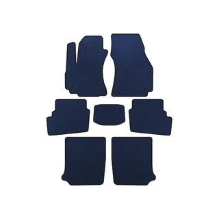 EVA Floor Mats (3 Rows, 2003-2005, 7-Seater, Blue) Opel Zafira A 1998-2005