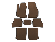 Opel Zafira A 1998-2005 EVA Floor Mats (3 Rows, 2003-2005, 7-Seater, Brown) photo 1