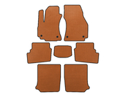 Opel Zafira A 1998-2005 EVA Floor Mats (3 Rows, 2003-2005, 7-Seater, Orange) photo 1