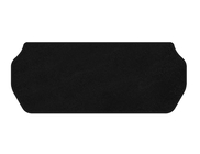 Opel Zafira A 1998-2005 Premium Textile Trunk Mat (up to 3rd row, 2003-2005, 7-seater, Black) photo 1