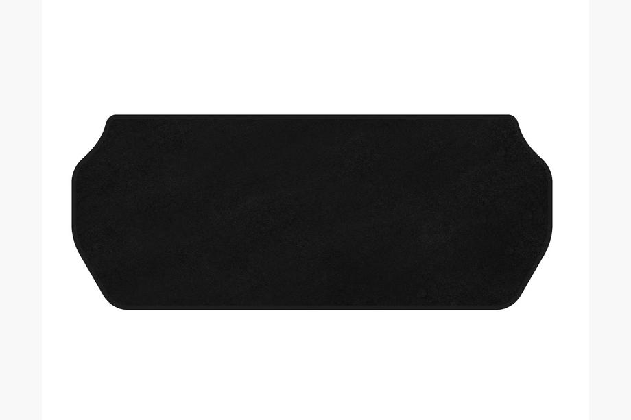 Opel Zafira A 1998-2005 Premium Textile Trunk Mat (up to 3rd row, 2003-2005, 7-seater, Black) Image