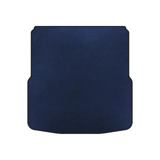 Trunk mat (double false floor, SW, Blue) Skoda Superb 2009-2015