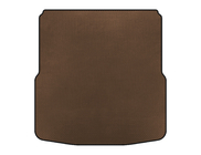 Skoda Superb 2009-2015 Trunk mat (double floor, SW, Brown) photo 1