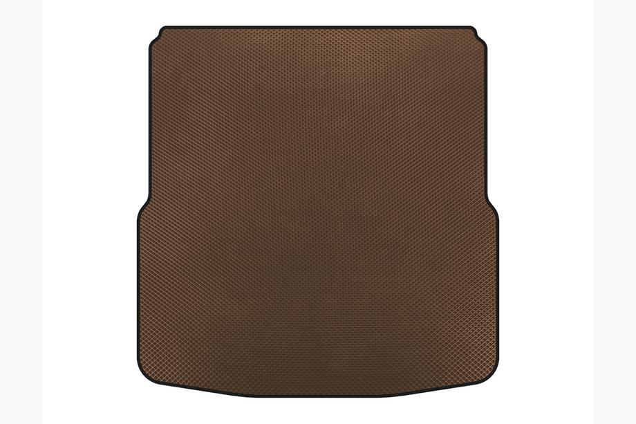 Skoda Superb 2009-2015 Trunk mat (double floor, SW, Brown) Image
