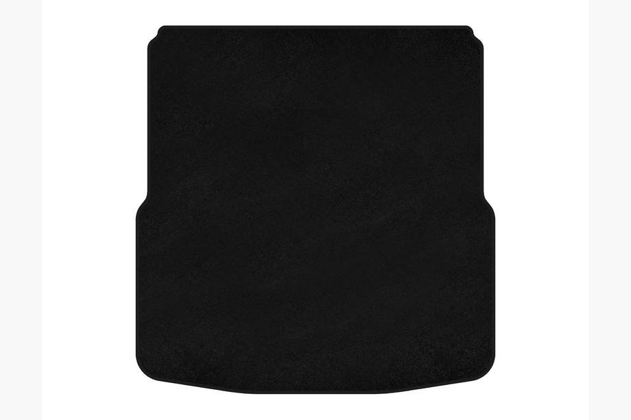 Skoda Superb 2009-2015 Trunk Mat Textile Premium (double false floor, SW, Black) Image