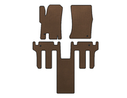 Ssang Yong Rodius EVA floor mats 2004-2008 (2 rows, Brown) photo 1