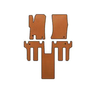 EVA floor mats 2004-2008 (2 rows, Orange)