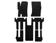 Ssang Yong Rodius EVA floor mats 2004-2008 (3 rows, Black) photo 1