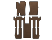 Ssang Yong Rodius EVA floor mats 2004-2008 (3 rows, Brown) photo 1
