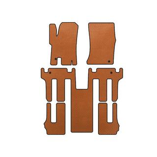EVA floor mats 2004-2008 (3 rows, Orange) Ssang Yong Rodius