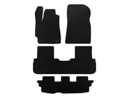 Toyota Highlander 2008-2013 EVA Floor Mats (3 Rows, Black) photo 1