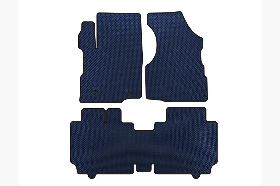 Chevrolet Equinox 2009-2016 EVA Floor Mats (2015-2017, Blue) Image