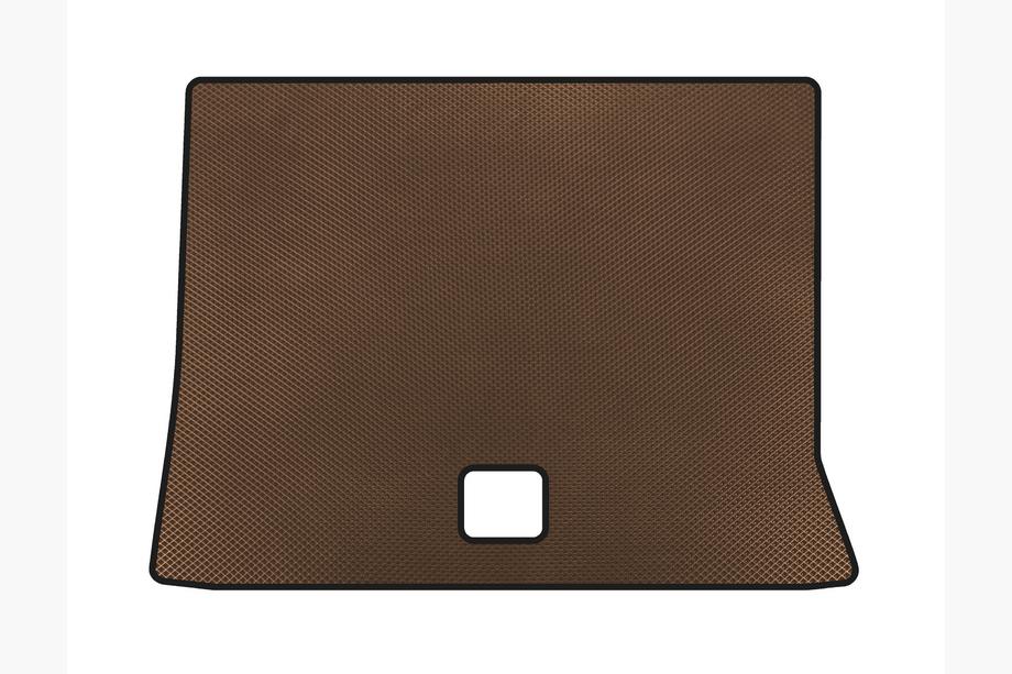 Chevrolet Equinox 2009-2016 EVA Trunk Mat (2015-2017, Brown) Image