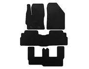 Toyota Verso 2009–2018 EVA Floor Mats (3 Rows, 7-Seater, Black) photo 1