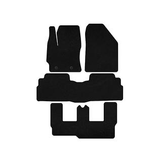 Textile Floor Mats Premium (3 Rows, 7-Seater, Black) photo 1