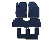 Toyota Verso 2009–2018 EVA Floor Mats (3 Rows, 7-Seater, Blue) photo 1