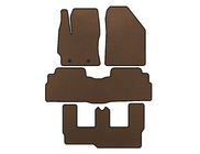 Toyota Verso 2009–2018 EVA Floor Mats (3 Rows, 7-Seater, Brown) photo 1