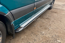 Mercedes Sprinter W906 2006–2018 Side Steps Rainbow (2 pcs, Aluminum) photo 2