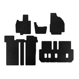 EVA Floor Mats (3 Rows, 6-Seater, Black)