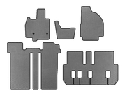 Toyota Previa 2006-2019 EVA Floor Mats (3 Rows, 6-Seater, Gray) photo 1