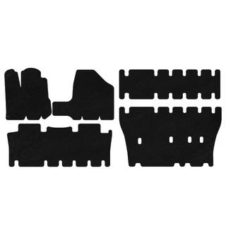 Textile Floor Mats Premium (3 Rows, Black) photo 1