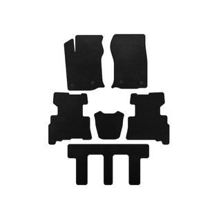EVA Floor Mats (3 Rows, 2014-2024, 7-Seater, Black)