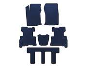 Toyota 4Runner 2009-2024 EVA Floor Mats (3 Rows, 2014-2024, 7-Seater, Blue) photo 1