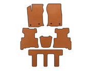 Toyota 4Runner 2009-2024 EVA Floor Mats (3 Rows, 2014-2024, 7-Seater, Orange) photo 1