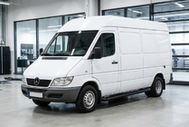 Mercedes Sprinter W901/902/903/904/905 1995–2006 Side Steps Allmond Black (2 pcs, Aluminum) photo 1