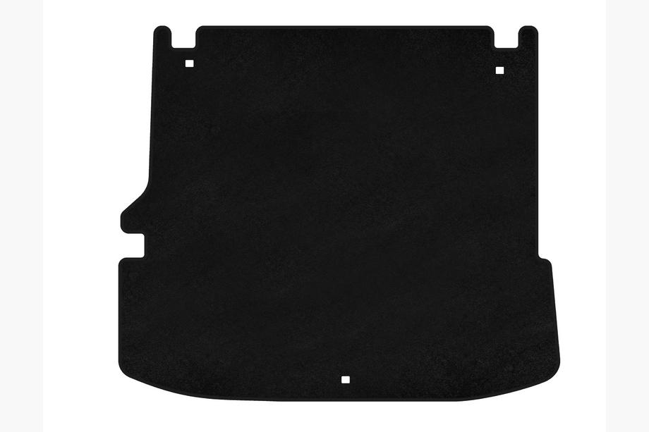 Toyota Highlander 2019- Textile Trunk Mat Premium V2 (with Subwoofer, 7-Seater, Black) Photo 1