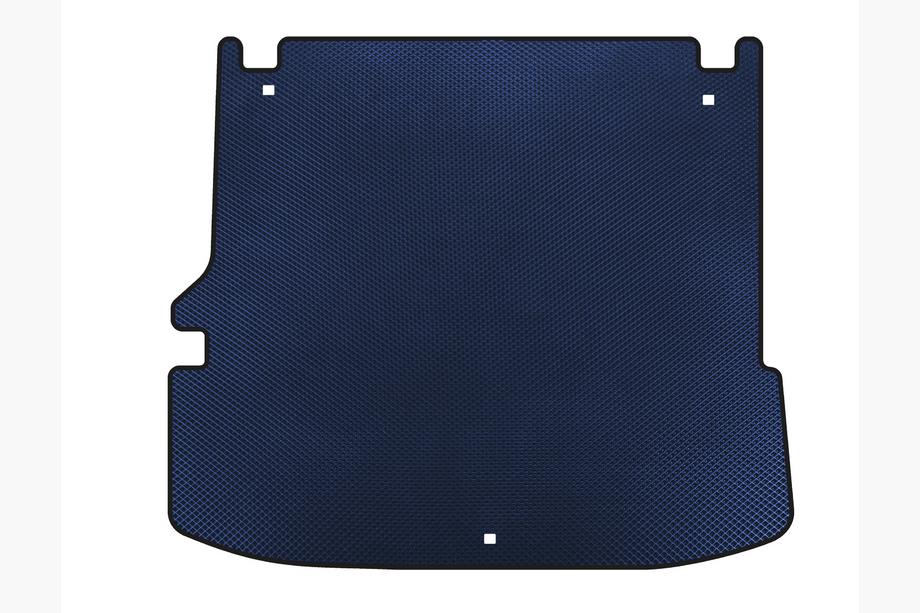 Toyota Highlander 2019- EVA Trunk Mat V2 (with Subwoofer, 7-Seater, Blue) Photo 1