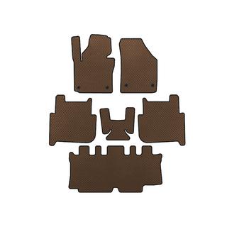 EVA Floor Mats (3 Rows, 2006-2010, 7-Seater, Brown)