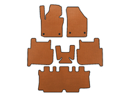 Volkswagen Touran 2003-2010 EVA Floor Mats (3 Rows, 2006-2010, 7-Seater, Orange) photo 1