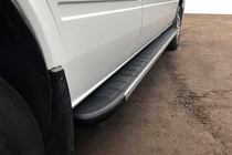 Mercedes Sprinter W901/902/903/904/905 1995–2006 Side Steps Duru (2 pcs, Aluminum) photo 1