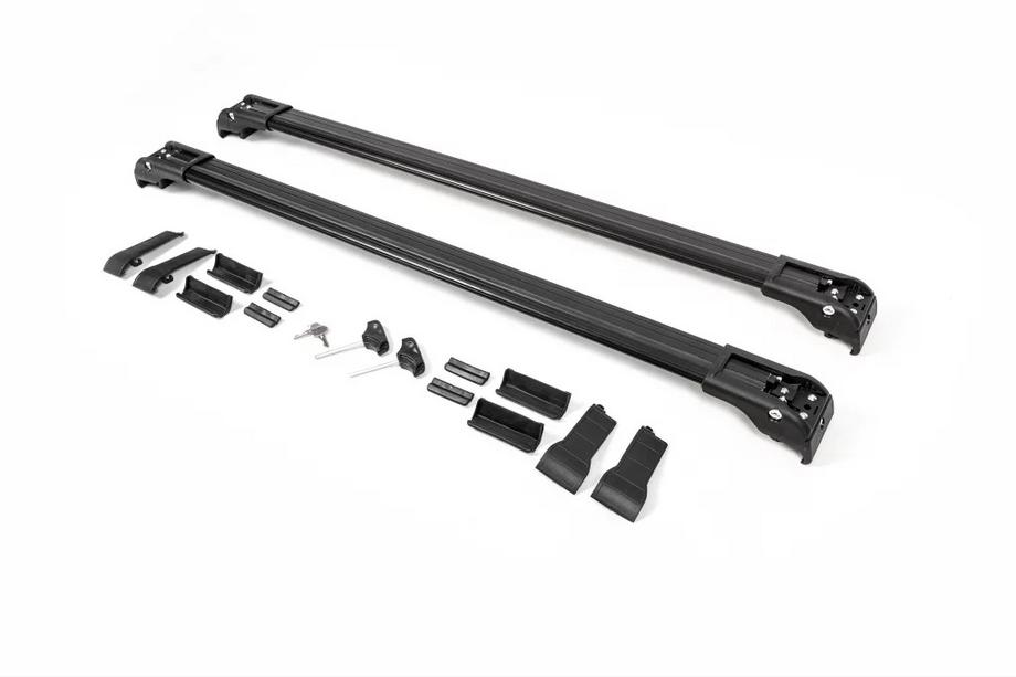 Citroen Berlingo/Multispace 2018- Roof rack (cross bars) for integrated roof rails Wingbar V2 (2 pcs) Gray Photo 17
