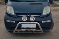 Opel Vivaro 2001–2015 Bull Bar WT003-4 (Stainless Steel) With Inscription photo 9