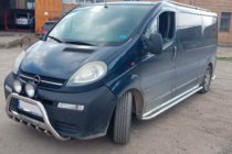 Opel Vivaro 2001–2015 Bull Bar WT003-4 (Stainless Steel) With Inscription photo 10