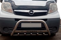 Opel Vivaro 2001–2015 Bull Bar WT003-4 (Stainless Steel) With Inscription photo 7