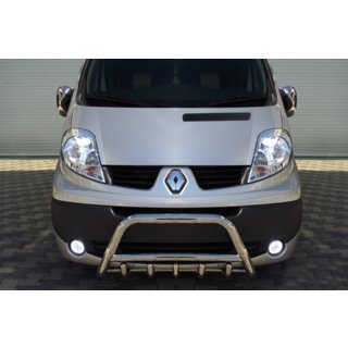 Bull Bar WT003-4 (Stainless Steel) Opel Vivaro 2001–2015 photo 3