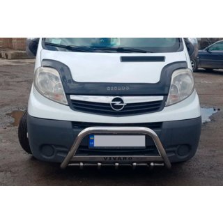 Bull Bar WT003-4 (Stainless Steel) Opel Vivaro 2001–2015 photo 2