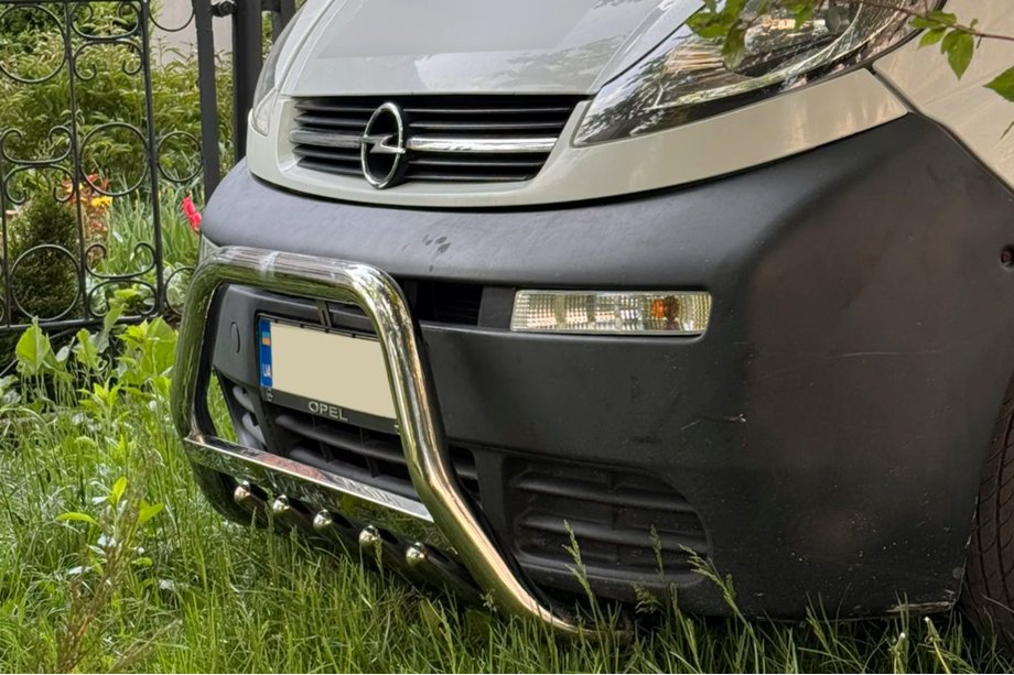 Opel Vivaro 2001–2015 Bull Bar WT003-4 (Stainless Steel) Photo 4