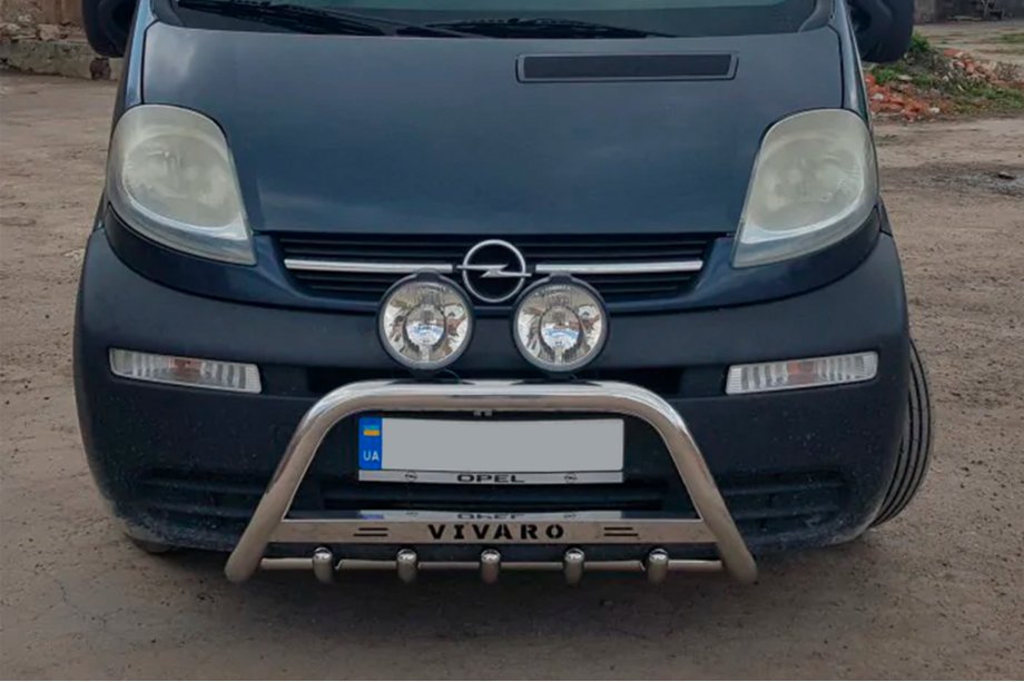Opel Vivaro 2001–2015 Bull Bar WT003-4 (Stainless Steel) Photo 9